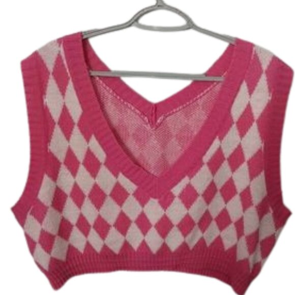 Shein Curve Diamond Knit Vest Size 3XL - Picture 5 of 12